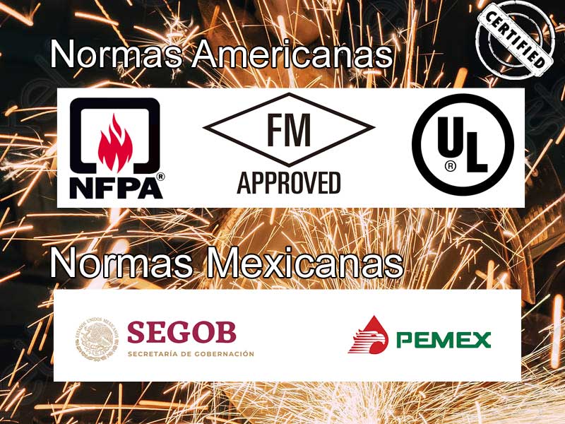 Lonas ignifugas certificadas